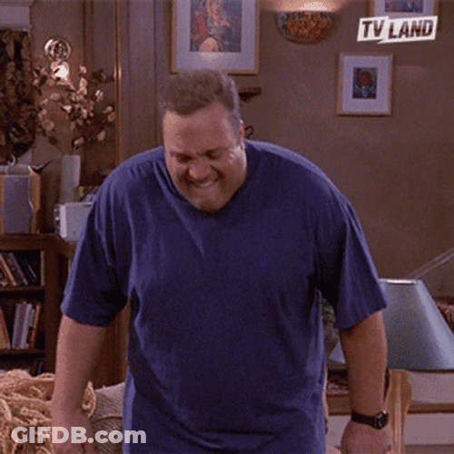 Kevin James Back Pain GIF