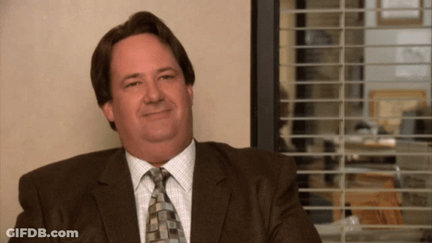 Kevin Malone The Office Wink GIF
