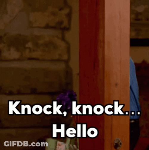 Kevin McGarry Knock Knock GIF
