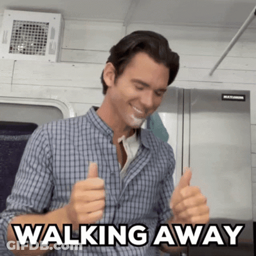 Kevin McGarry Walking Away Dancing GIF