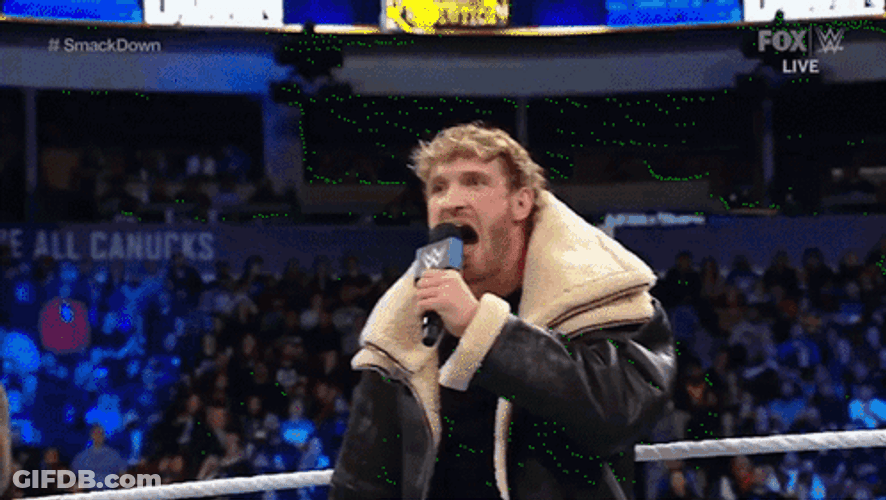 Kevin Owens Punch Logan Paul Wwe GIF