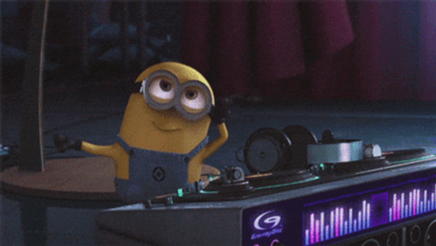 Kevin The Minion Feeling The Rhythm GIF