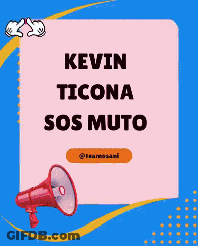 Kevin Ticona Sos Muto Poster With Spongebob And Patrick GIF