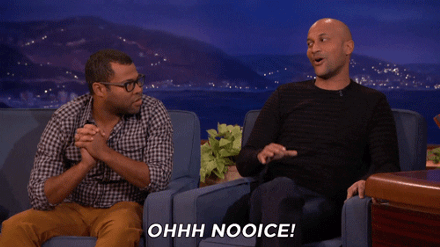 Key And Peele Conan Obrien Noice GIF
