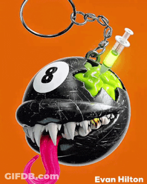 Keychain Labubu GIF