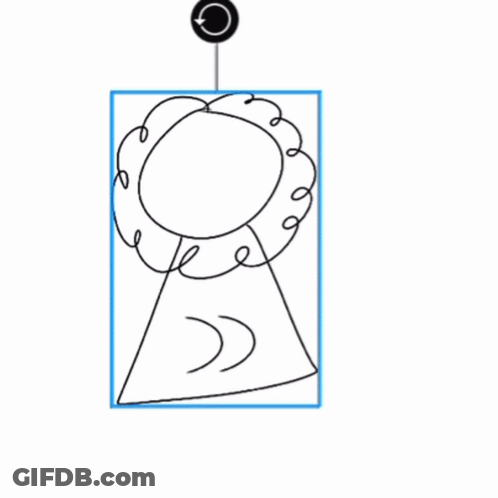 Keyhole With Wreath And Circle GIF