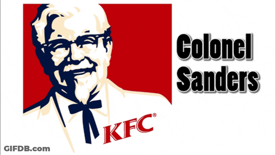 Kfc Big Head Tiny Body Colonel Sanders GIF