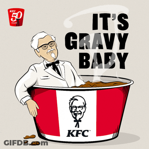 Kfc Hot Gravy GIF