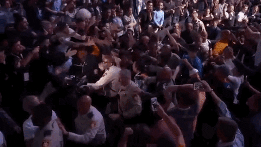 Khabib Entering The Game GIF