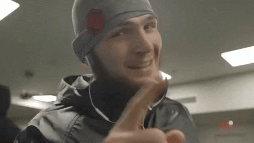 Khabib Finger Wag GIF