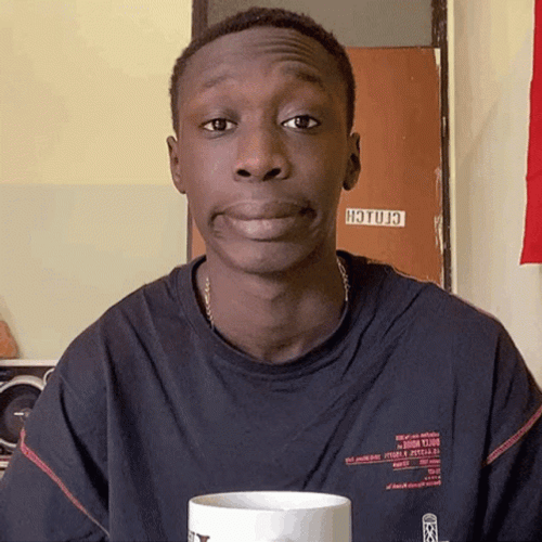 Khaby Lame Youtuber Passive Stare GIF