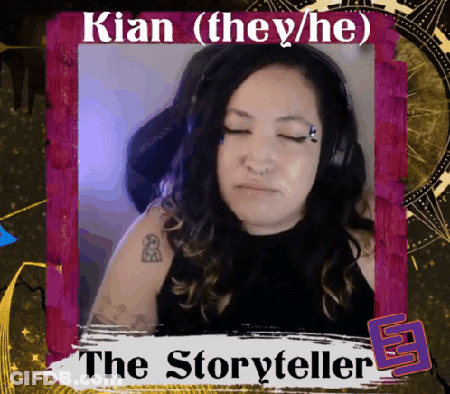 Kian The Storyteller Woman GIF