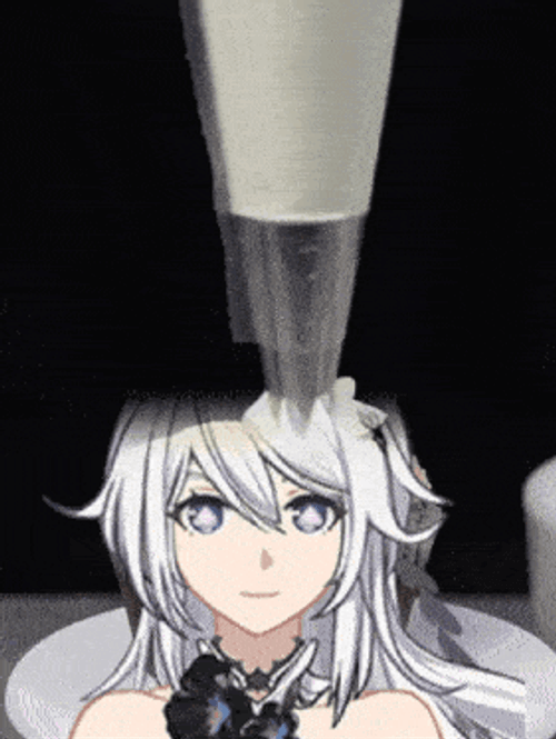 Kiana Kaslana Cream Kiana Cupcake GIF