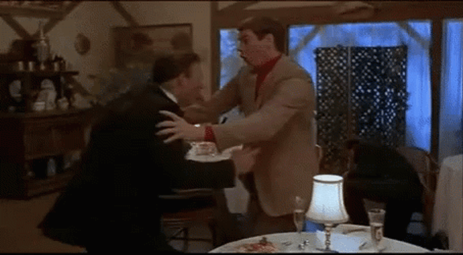 Kick In The Nuts Jim Carrey Dodging GIF