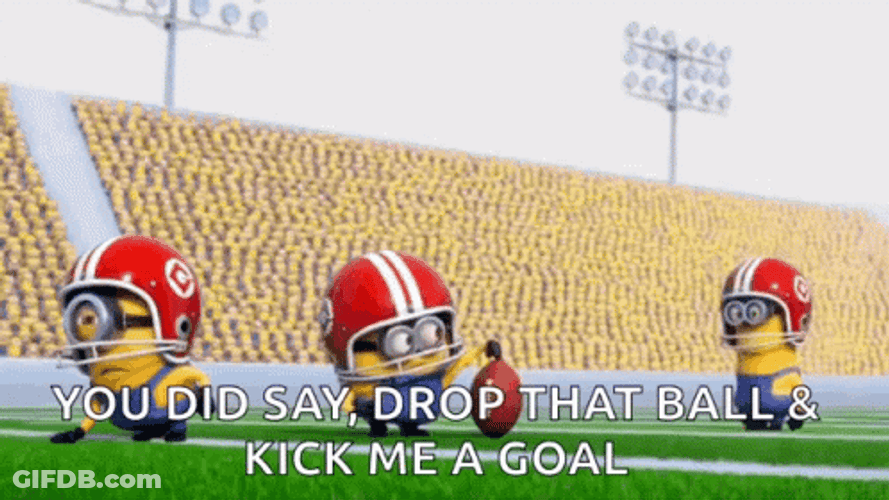 Kick Me A Goal Football Is Back GIF