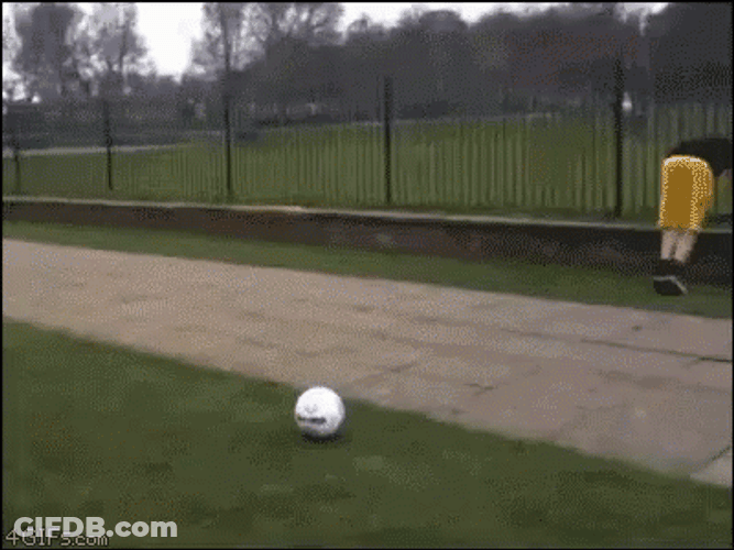 Kickball Gone Wrong GIF