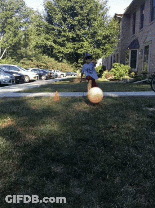 Kickball Practice Day GIF