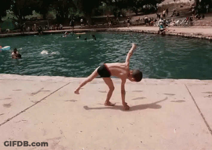 Kid Acrobatic Skill Cartwheel GIF