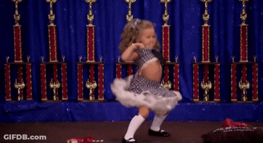 Kid Actively Twerking Among Us Meme GIF