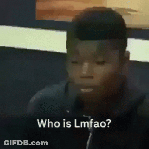 Kid Asking Who Is Lmfao Meme GIF