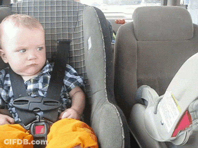 Kid Back In The Kid Car No Crash GIF