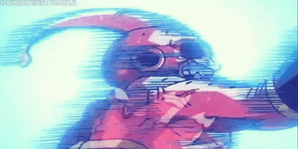 Kid Buu Disappearing GIF