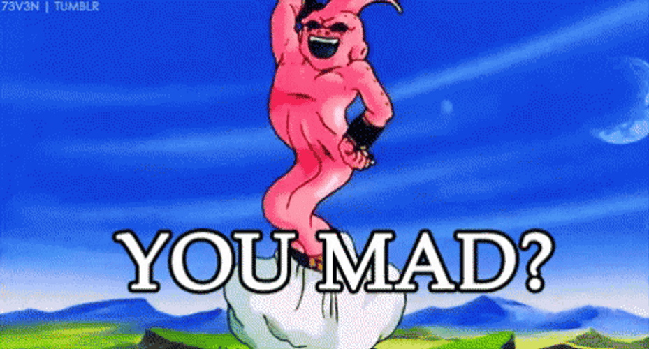 Kid Buu You Mad Dance GIF