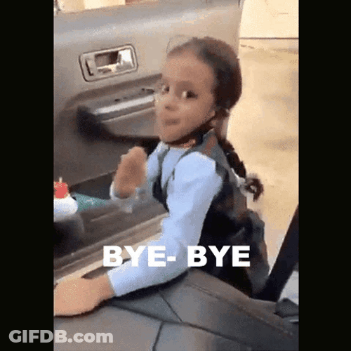 Kid Bye Bye Meme GIF