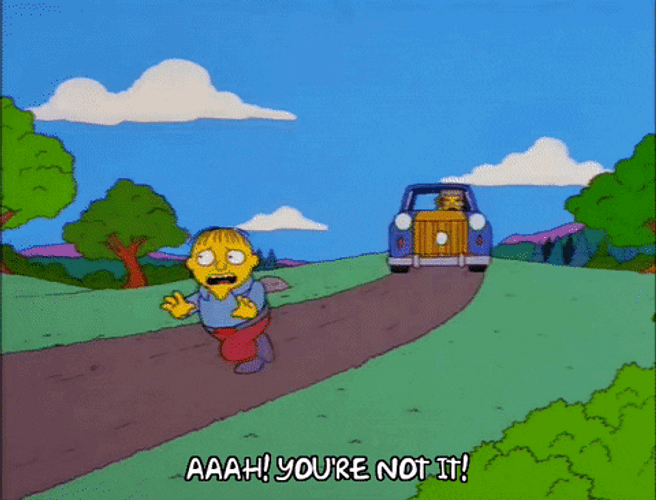Kid Chased By Car Crash GIF