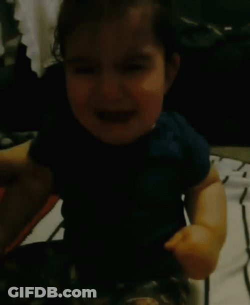 Kid Crying Looking Up GIF