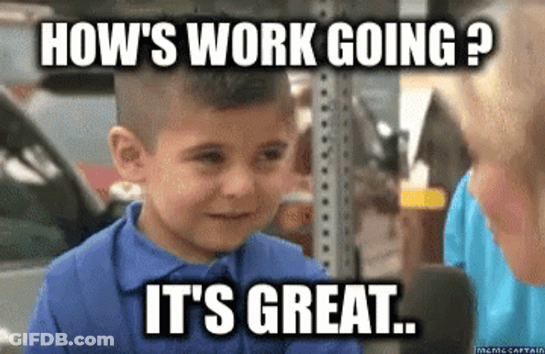 Kid Crying Meme Work Work Work GIF