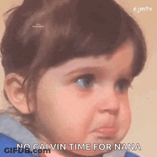 Kid Crying No Calvin Time GIF