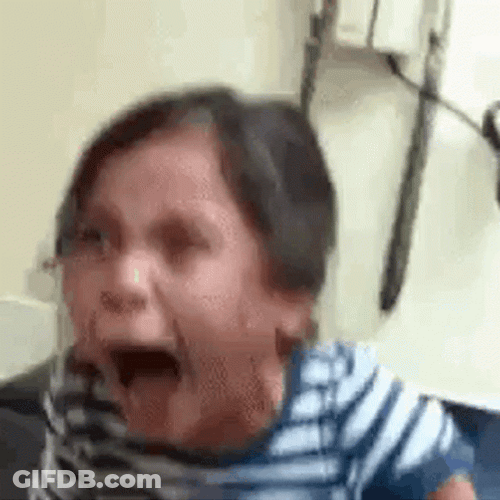 Kid Crying Shouting GIF