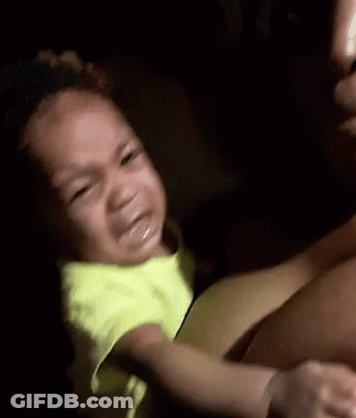 Kid Crying Stare GIF
