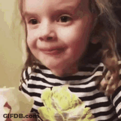 Kid Eating And Feeling Gross GIF