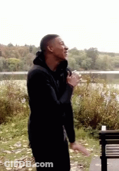 Kid Flash Happy Dance GIF