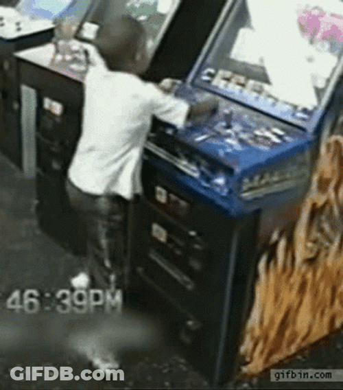 Kid Getting Intense In Video Game GIF