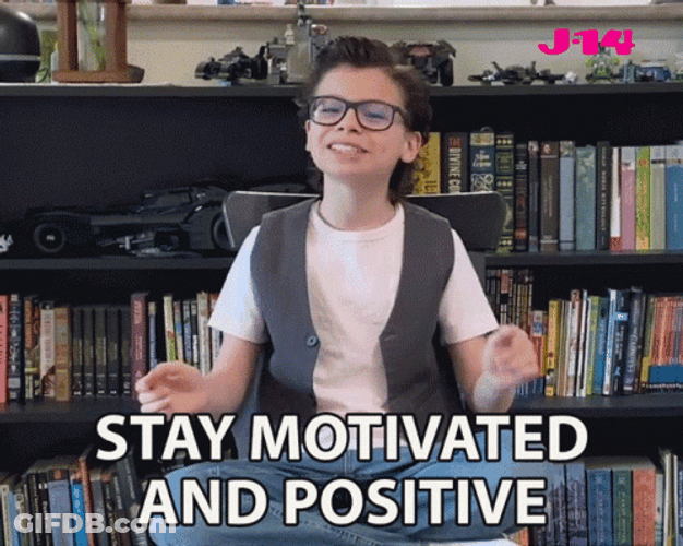 Kid Giving Motivation GIF
