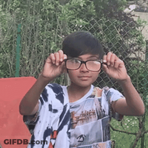 Kid Googly Eyes Eyeglasses GIF