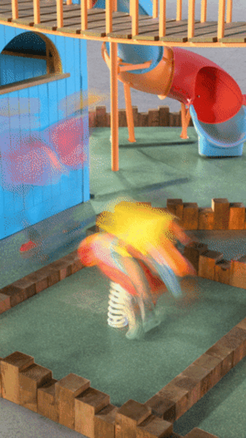 Kid Headbanging Time Lapse GIF
