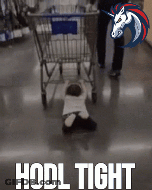 Kid Hold Tight The Cart GIF