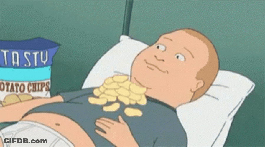 Kid Lazy Eating GIF