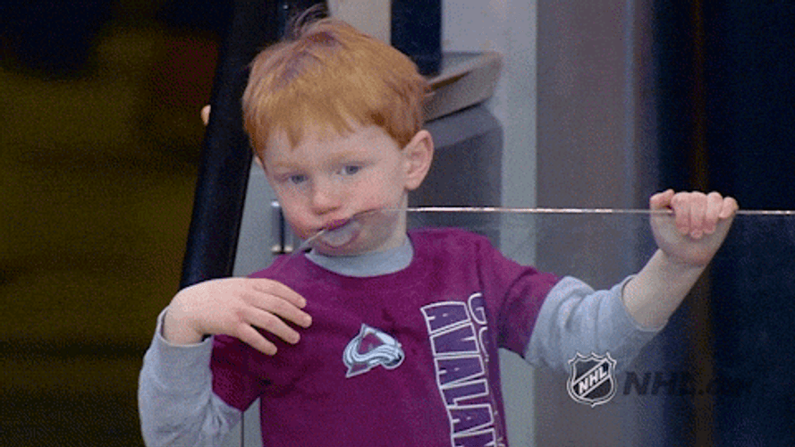 Kid Licking Germs GIF