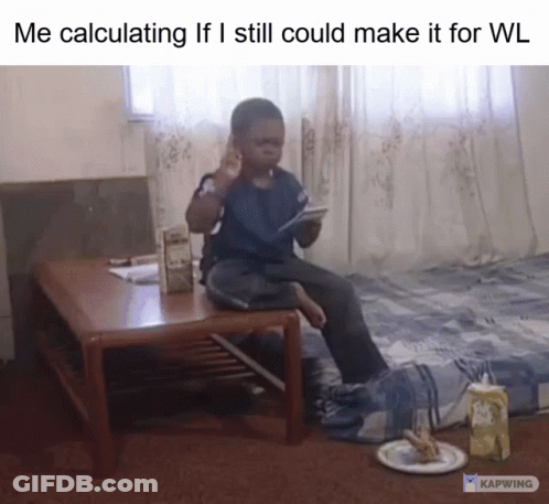 Kid On Table With Milk Box And Food GIF