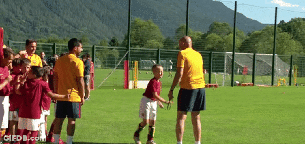 Kid Outdoor Training GIF