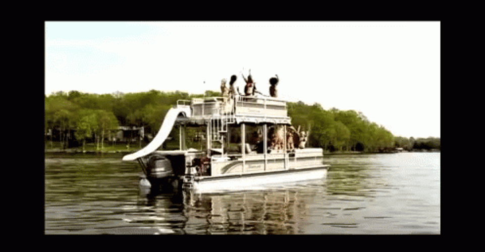 Kid Rock Boat Party GIF