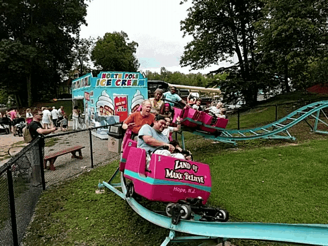 Kid Roller Coaster Fun Ride GIF