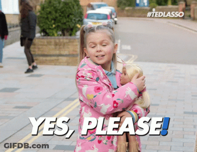 Kid Saying Yes Please GIF