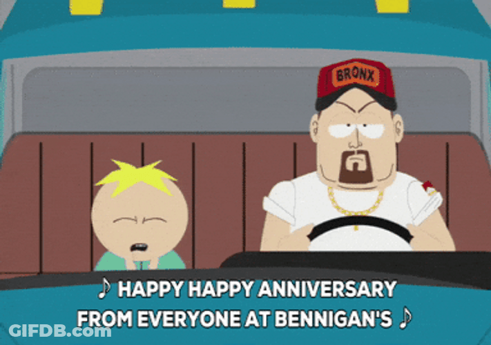 Kid Singing Happy 2 Year Work Anniversary GIF