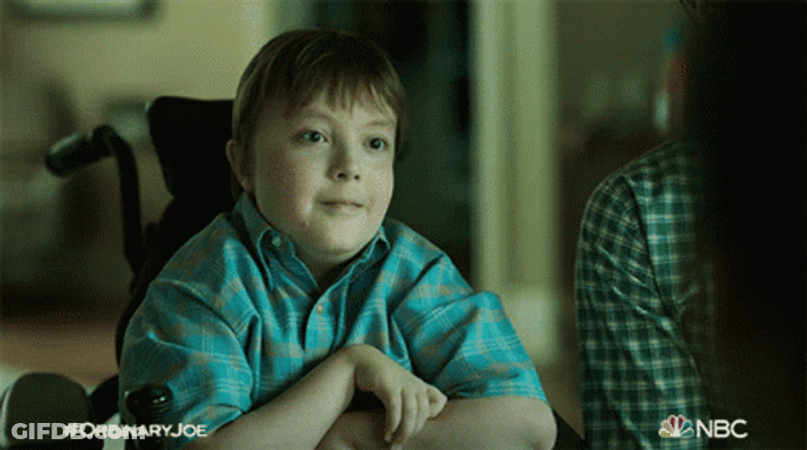 Kid Sitting And Feeling Uncomfortable GIF